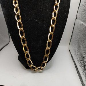 necklace gold Tone Chain Lobster Closure